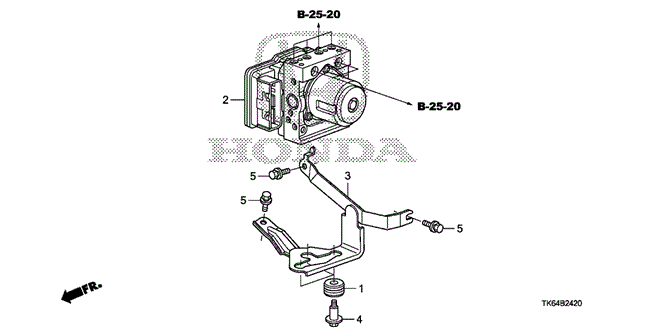CHASSIS/VSA MODULATOR for 2009 Honda FIT #1