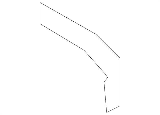 F2UZ-15111A53-A Деталь CROSSMEMBER ASSY EXTENSION, LEFT