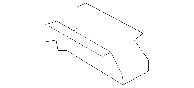 F2UZ-2810844-A Деталь CROSSMEMBER EXTN, LEFT