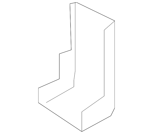 8C2Z-28601A84-A Деталь SEAT BELT ANCHOR, RIGHT