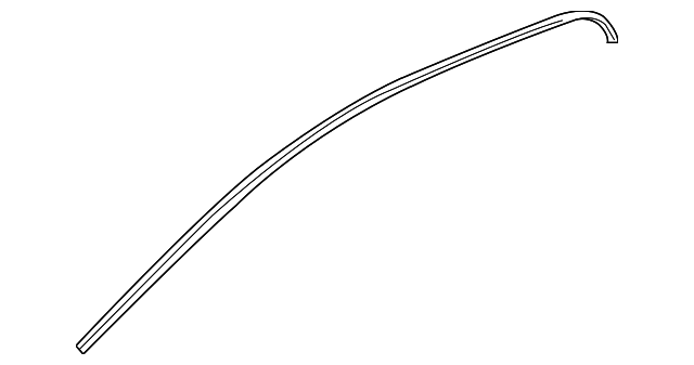 55372460AB Деталь ROOF MOLDING, RIGHT