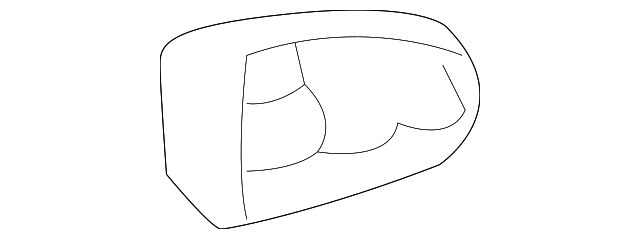 69227-47010-E4 HANDLE, OUTSIDE REAR COVER, LEFT