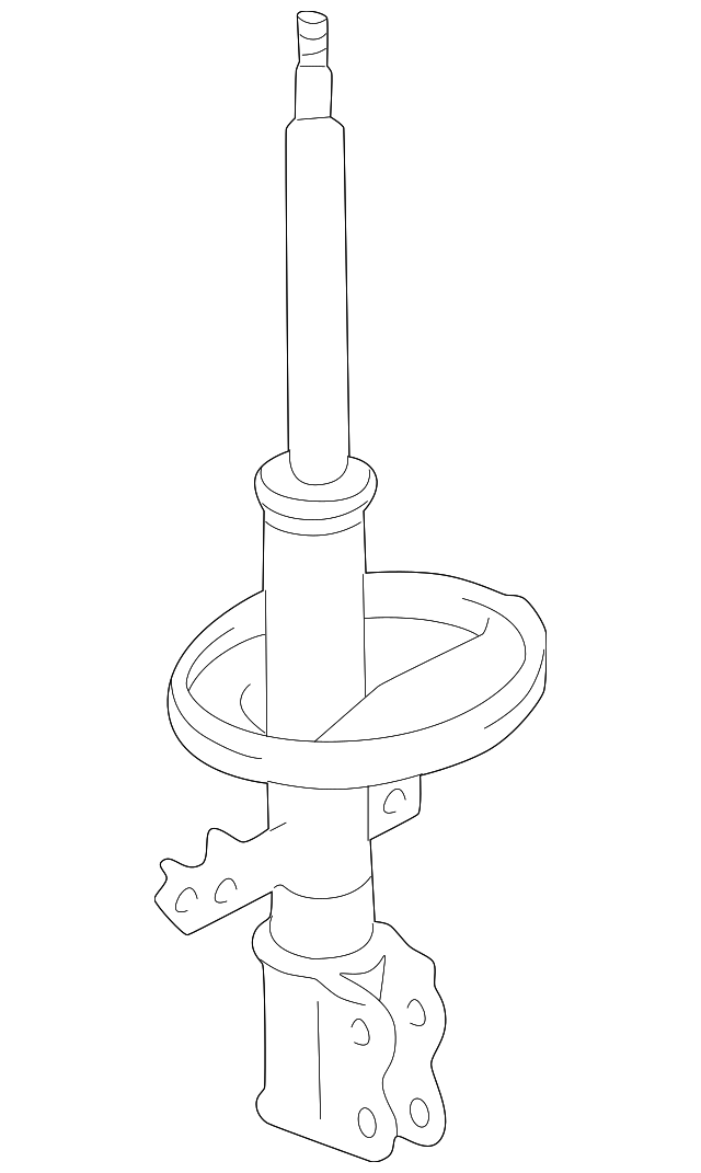 48540-49095 STRUT, LEFT