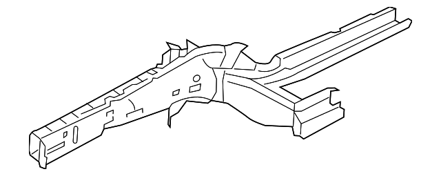 64601-3V010 Деталь RAIL ASSY, LEFT