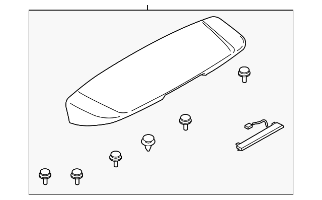 96031AG01ANN Деталь SPOILER ASSY