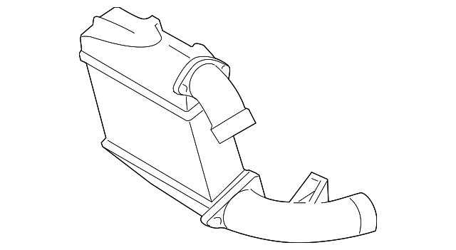 14461-KJ10A Деталь INTERCOOLER, RIGHT