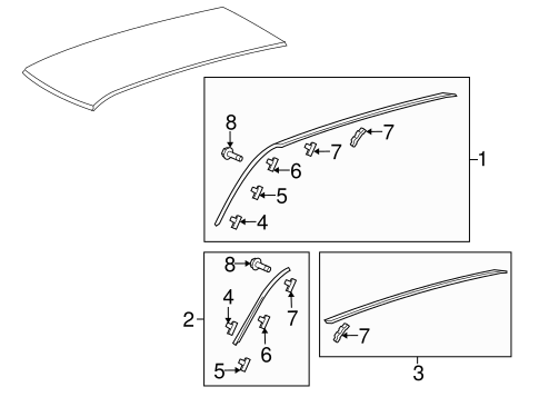Outlander EXTERIOR TRIM - ROOF 2