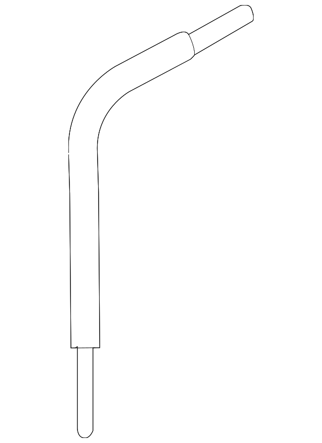 25420-3F500 Деталь REAR HOSE, LEFT