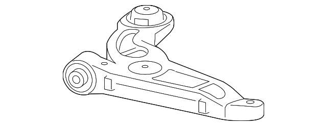 4668993AF Деталь LOWER CNTRL ARM, LEFT