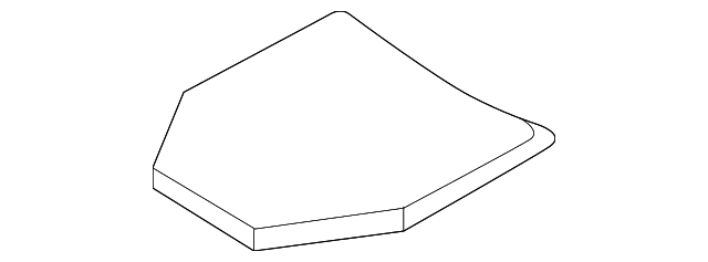 7D1-803-185-A Деталь CROSSMEMBER GUSSET, LEFT