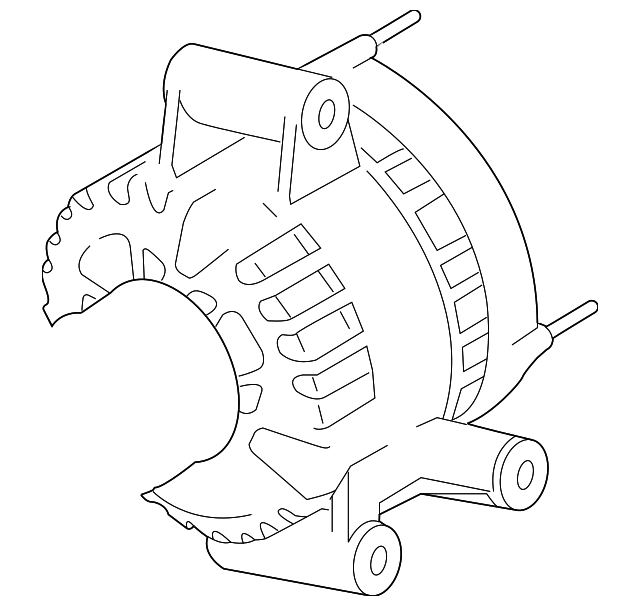 ZZC8-18-300 Деталь ALTERNATOR