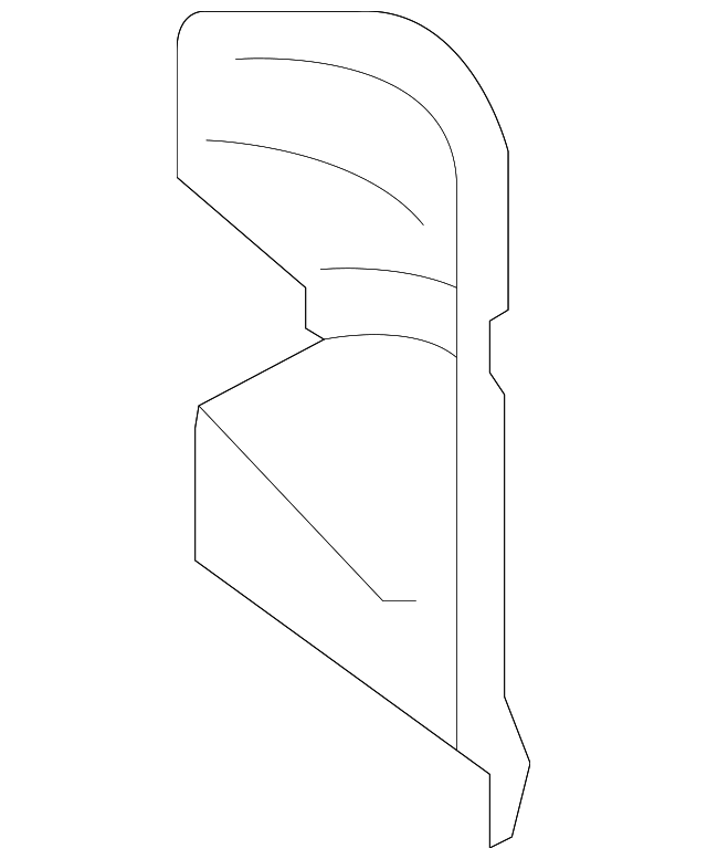 51551FG1109P Деталь INNER PILLAR, LEFT