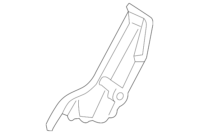 BBN9-71-190 Деталь INNER PANEL ASSY BRACE, LEFT