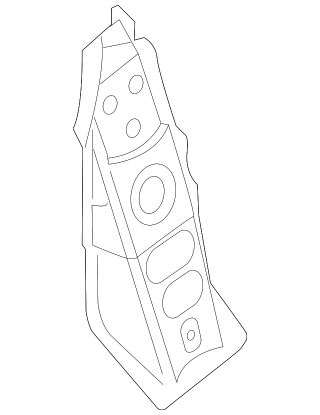 BBN9-70-120 Деталь REINFORCEMENT, RIGHT