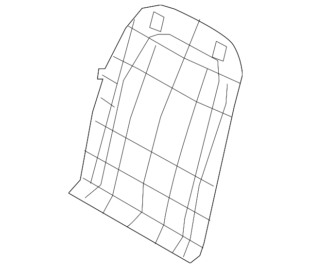 88360-1D130S8 Деталь SEAT BACK PANEL