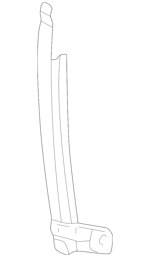 67402-52011 Деталь LOWER FRAME, LEFT