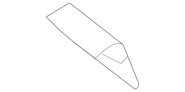 72796CR900 Деталь REVEAL MOLDING CLIP, LEFT