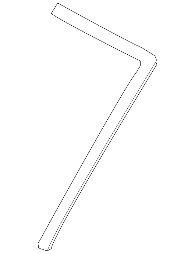 72761CR910 Деталь REVEAL MOLDING, LEFT