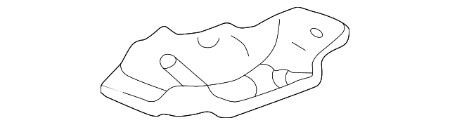 73608-0C010 Деталь CENTER SEAT BELT ANCHOR PLATE