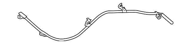36531-3NF0A Деталь PARK BRAKE CABLE, LEFT