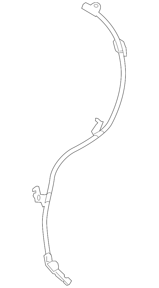 36530-3NF0A Деталь PARK BRAKE CABLE, RIGHT