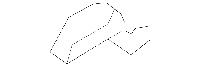 YL8Z-5B076-AA Деталь FRONT REINF, RIGHT