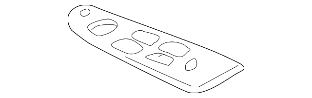 93572-2D300-AX SWITCH PANEL, LEFT