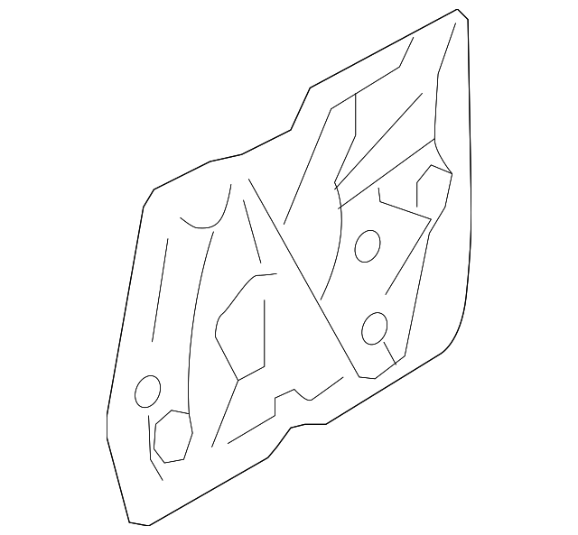 80775-1AA0A Деталь INNER PANEL, LEFT