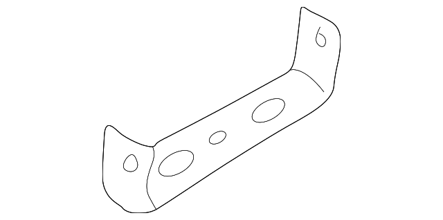 84617-2D000 Деталь CONSOLE BODY CENTER BRACKET