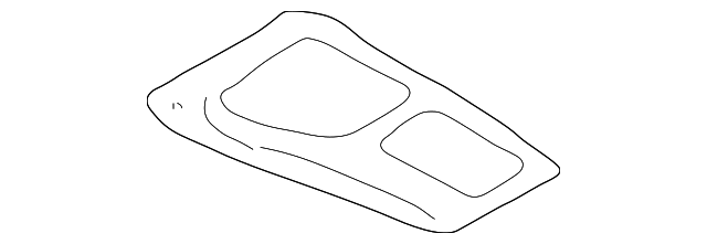84651-2D500-AX Деталь UPPER COVER