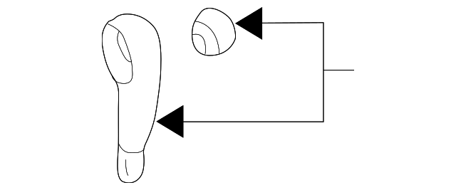 46720-38100-S0 Деталь SHIFT KNOB