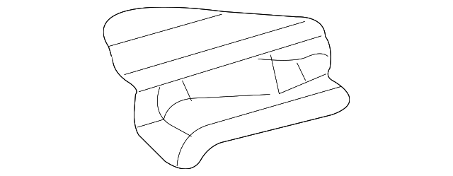 61201-08010 Деталь OUTER RAIL, RIGHT