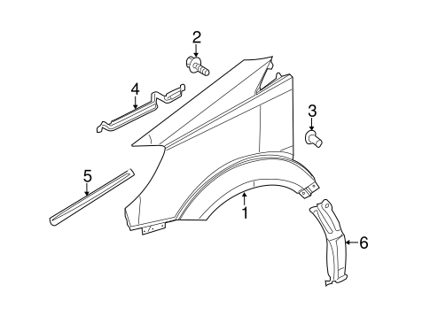 Sprinter 3500 FENDER & COMPONENTS