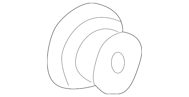 GD1E5763829 Деталь BUCKLE PLUG, RIGHT