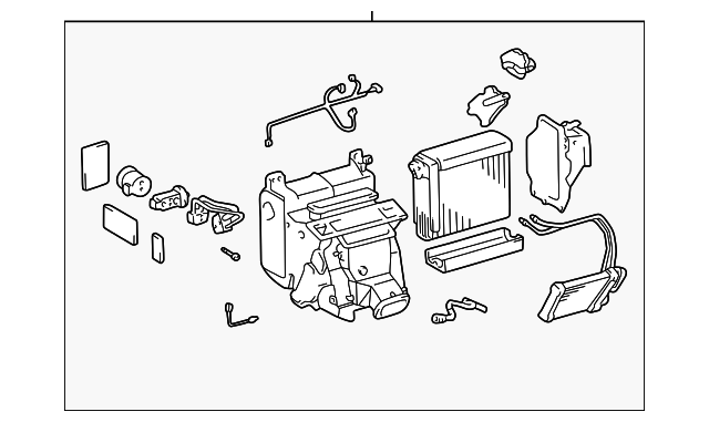 87050-48021 EVAPORATOR ASSY