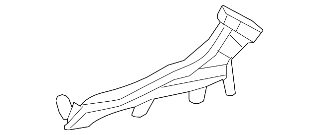 5C1-819-151 Деталь LOWER VENT, LEFT