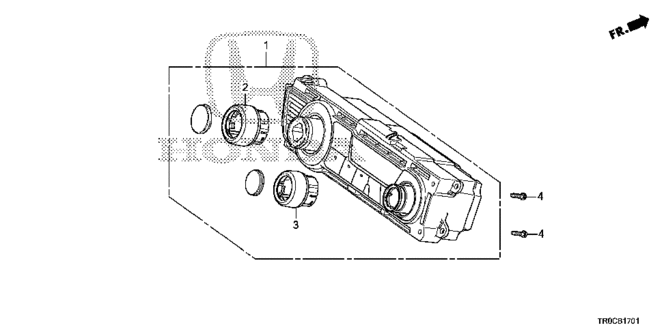 CIVIC SEDAN AUTO AIR CONDITIONER CONTROL