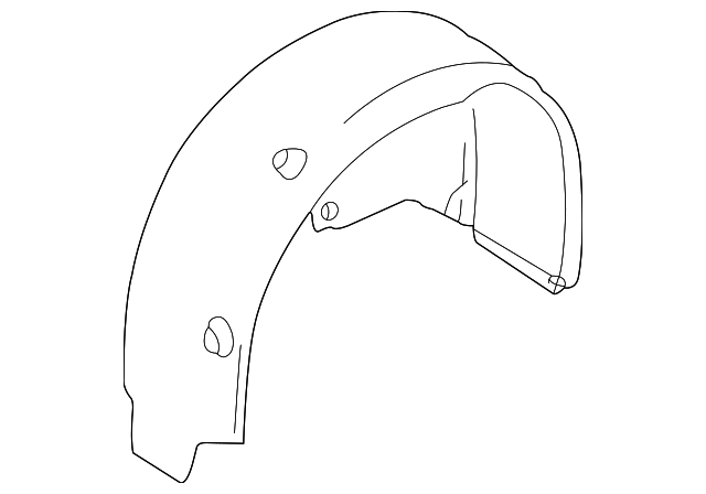 8N0-810-171-A Деталь WHEELHOUSE LINER, LEFT