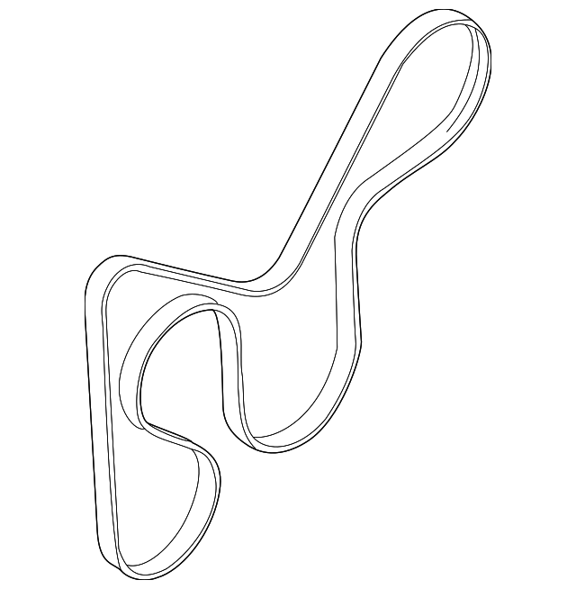 25212-2B000 Деталь SERPENTINE BELT