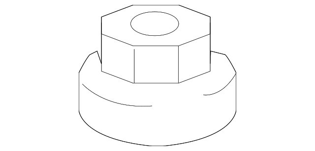 94515069 Деталь TOP NUT, RIGHT