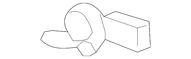 19210380 Деталь BUCKLE END, RIGHT