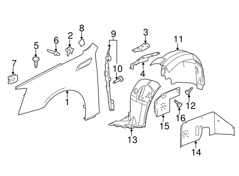 CTS FENDER & COMPONENTS 2