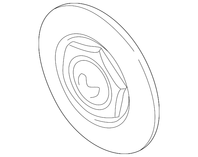 ZZR037190 Деталь CENTER CAP
