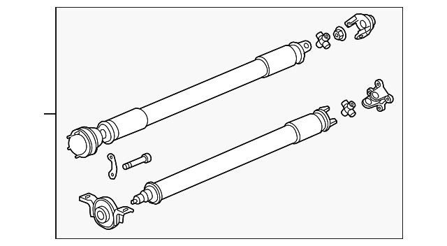 23481375 DRIVE SHAFT ASSY