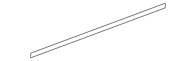YW92CB6AA Деталь SIDE MOLDING, LEFT