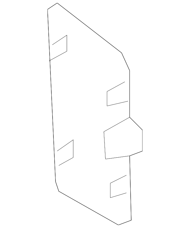 81787-1U000H9 Деталь ACCESS PANEL, LEFT