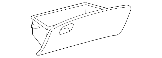 55501-0T010-B0 GLOVE BOX DOOR