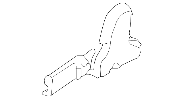 88448ZQ11B Деталь HINGE COVER, LEFT