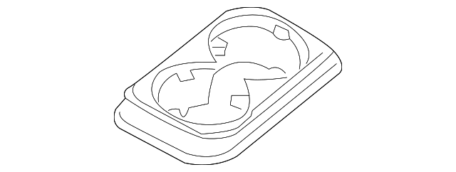 88377ZQ11B Деталь CUP HOLDER