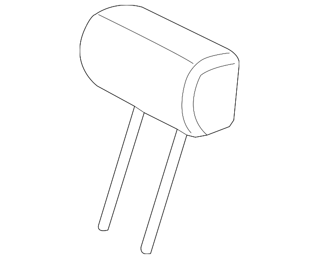 86460ZQ11A Деталь HEADREST